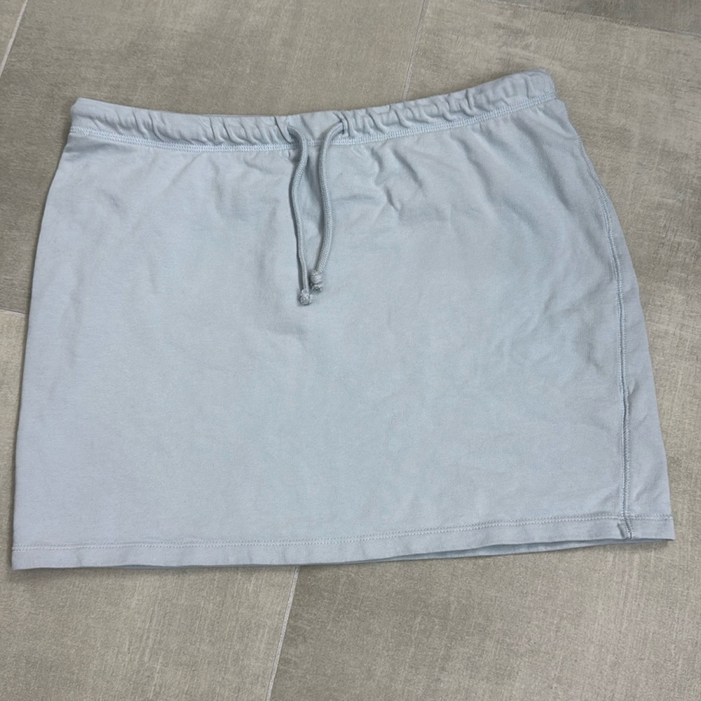 Zara drawstring mini skirt (B2)